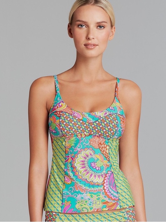Trina Turk Other - Trina Turk Folkloric Festival Tankini Top 10